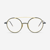 Thom Browne Aviator Metal Optical Unisex Frames TB108 - CNVYGLD - 50 - 40363 - THE SOLIST - Thom Browne