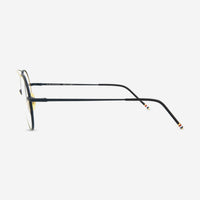 Thom Browne Aviator Metal Optical Unisex Frames TB108 - CNVYGLD - 50 - 40363 - THE SOLIST - Thom Browne