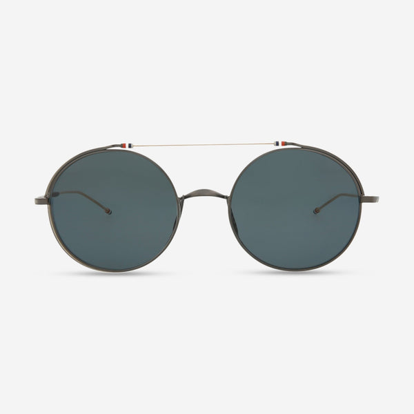 Thom Browne Round Titanium Unisex Sunglasses TBS910 - 49 - 04 - 01149 - THE SOLIST - Thom Browne