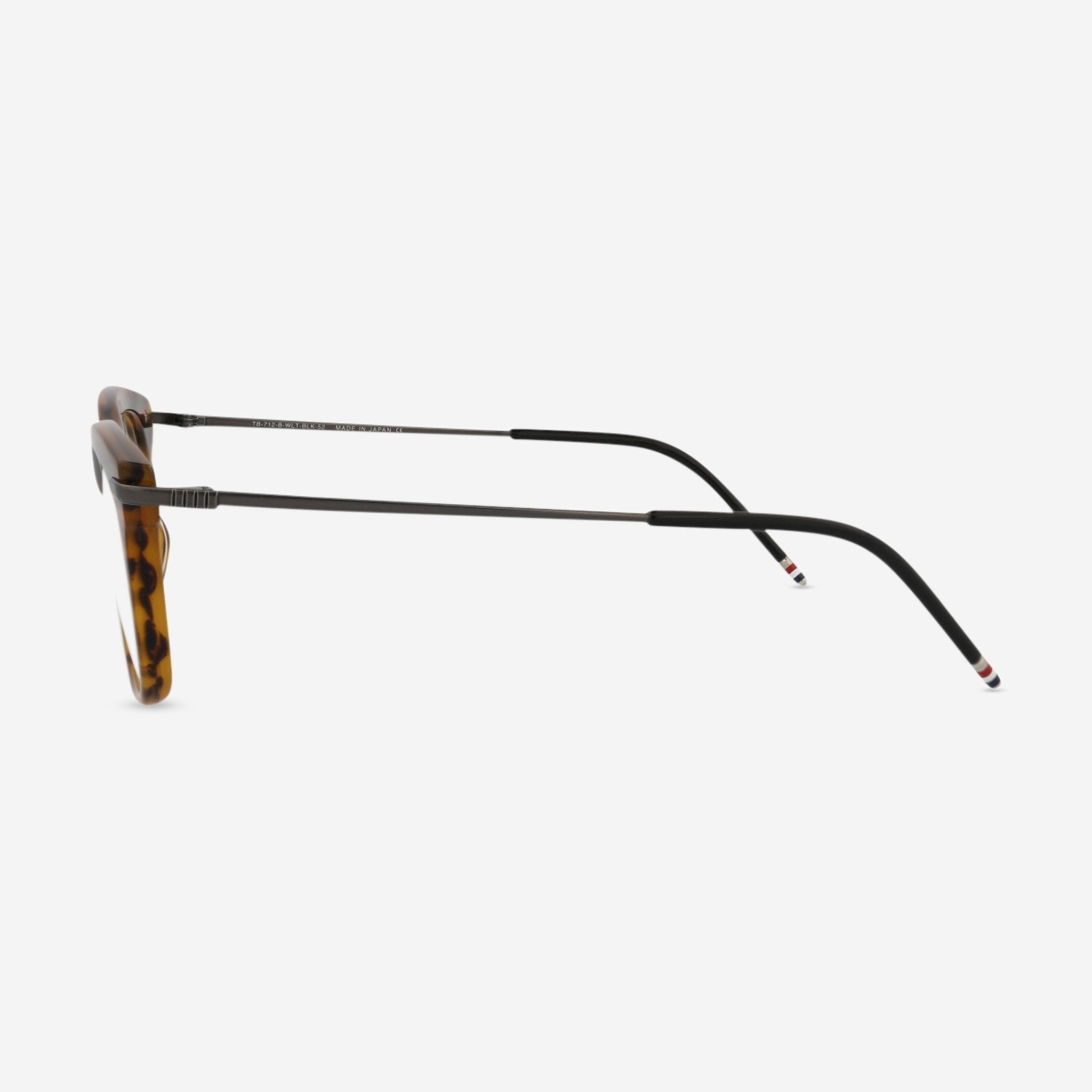 Thom Browne Square Acetate Optical Frames TB712 - BWLTBLK - 52 - 21185 - NS - THE SOLIST - Thom Browne