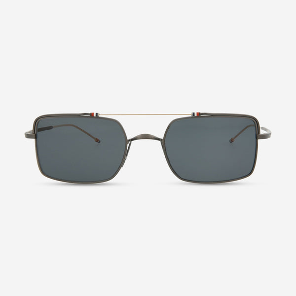 Thom Browne Square Metal Men's Sunglasses TBS909 - 49 - 04 - 01149 - THE SOLIST - Thom Browne