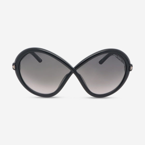 Tom Ford Jada Butterfly Acetate Ladies Sunglasses FT10706801B - THE SOLIST - Tom Ford