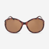 Tom Ford Melody Round Acetate & Metal Ladies Sunglasses FT10905953E - THE SOLIST - Tom Ford