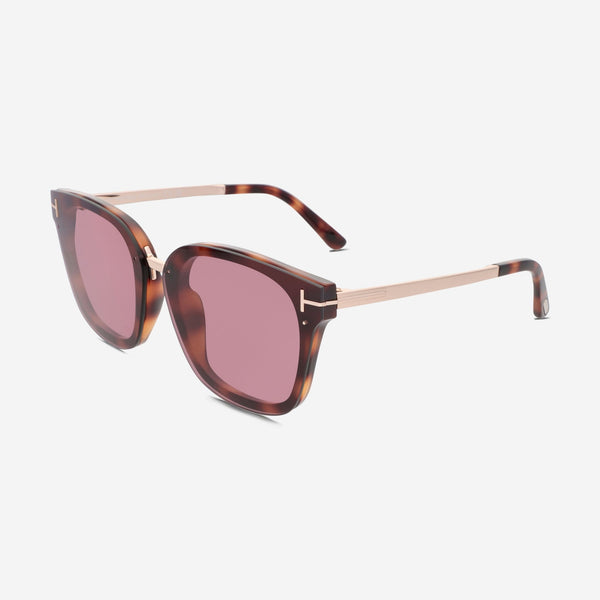 Tom Ford Purple Square Women's Sunglasses FT10146852Y - THE SOLIST - Tom Ford