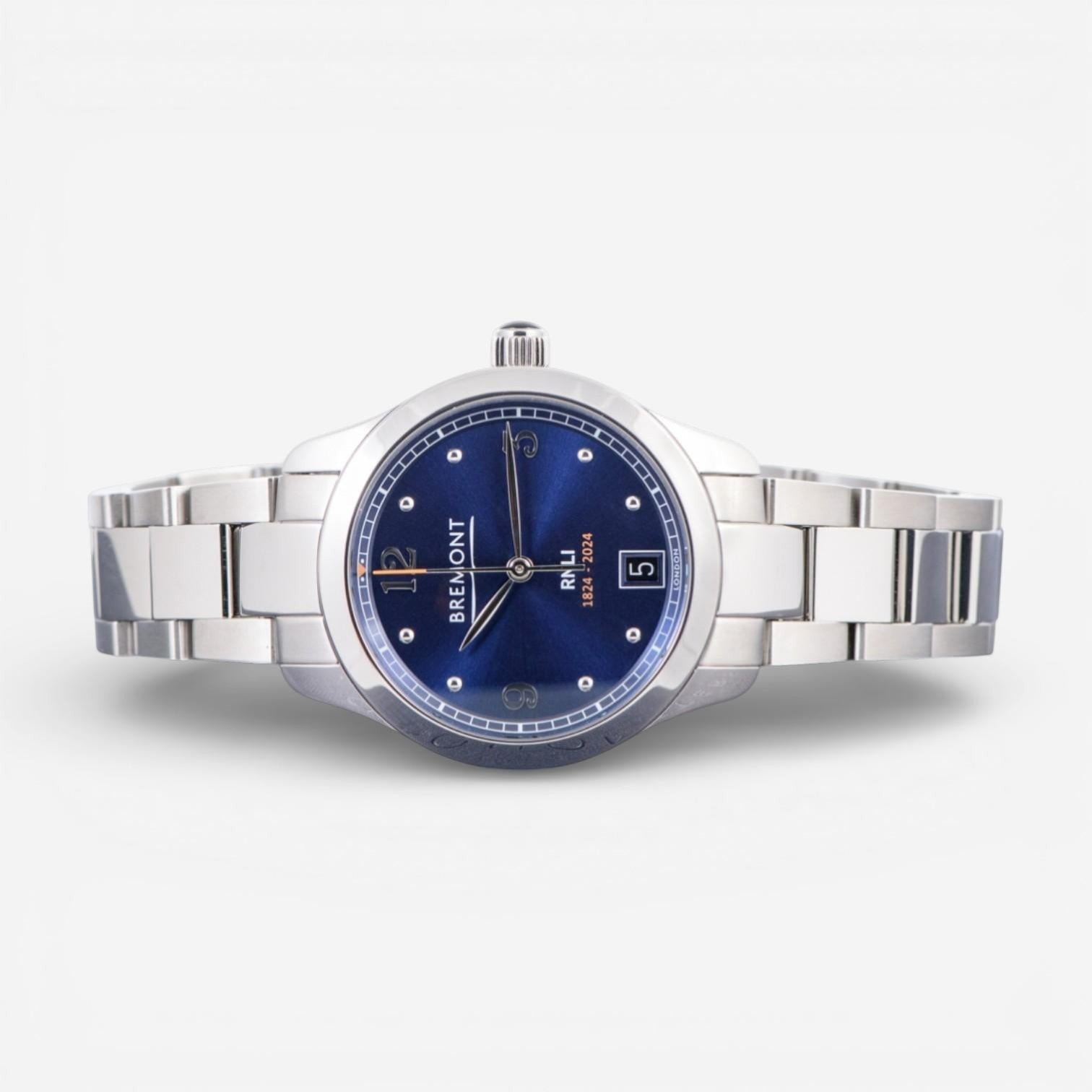 Bremont Solo Stainless Steel Automatic Ladies Watch SOLO-34-RNLI-B