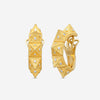 Cosibelli Queen 18K Yellow Gold Classic Geometric Diamond Clip Earrings 336031T8
