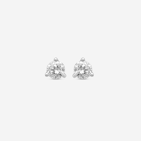 Ina Mar 14K White Gold Diamond Martini Stud Earrings ST1001D-FW-050F - THE SOLIST