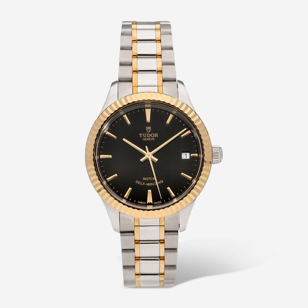 Tudor Style 34mm Steel and Yellow Gold Automatic Ladies Watch M12313 - 0005 - THE SOLIST - Tudor