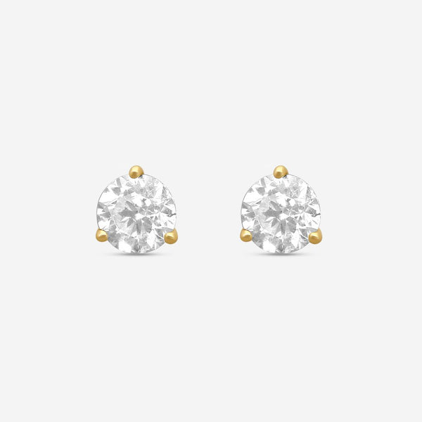 Ina Mar 14K Yellow Gold Diamond 2.00 ct. Martini Stud Earrings ST1001D-FY-200F - THE SOLIST