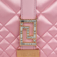 Versace Greca Goddess Pale Pink Quilted Satin Women's Shoulder Bag 1010951 - 1A08808 - 1P88 - 60009 - THE SOLIST - Versace