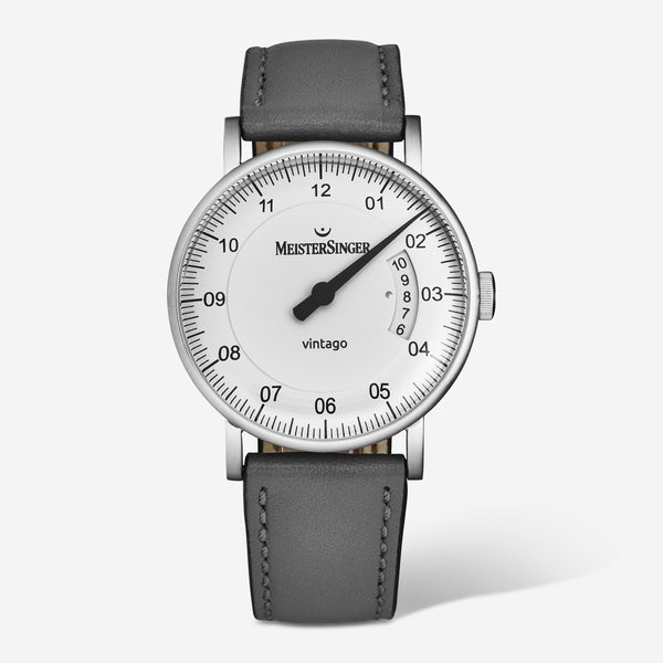 MeisterSinger Vintago Silver Dial Automatic Men's Watch VT901