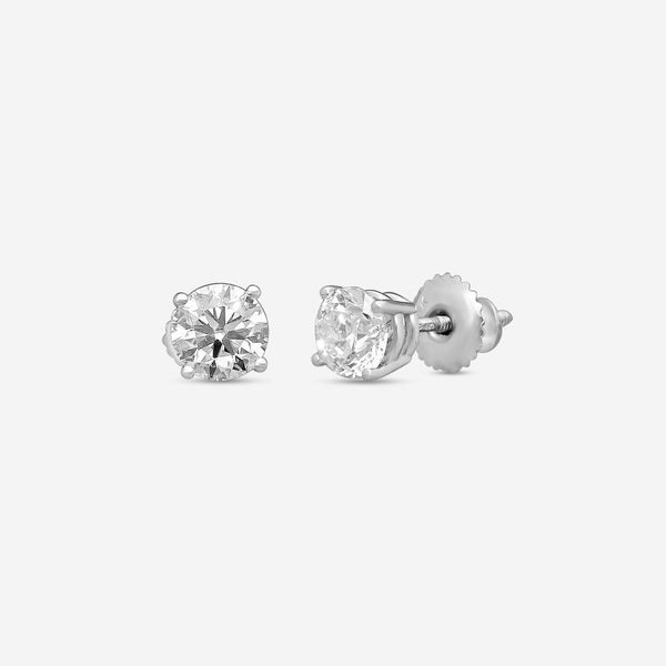 Ina Mar 14K White Gold Diamond Stud Earrings ER25144-CS4WH