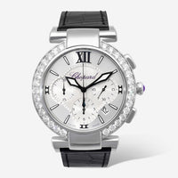 Chopard Imperiale Chronograph Stainless Steel Diamond Automatic Ladies Watch 388