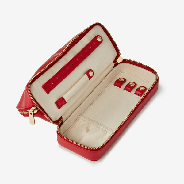 Wolf 1834 Heritage Red Leather Dual Jewelry Organizer 886172 - THE SOLIST - Wolf 1834