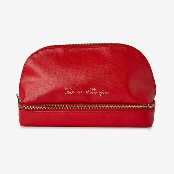 Wolf 1834 Heritage Red Leather Dual Jewelry Organizer 886172 - THE SOLIST - Wolf 1834