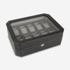 Wolf 1834 Windsor Black Leather 10 Piece Watch Box 4584029 - THE SOLIST - Wolf 1834