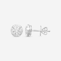 Ina Mar 14K White Gold Diamond Stud Earrings ER36829-CZ4WH