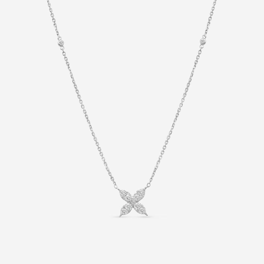 Ina Mar 14K White Gold Diamond Necklace NK07557-CS4WH