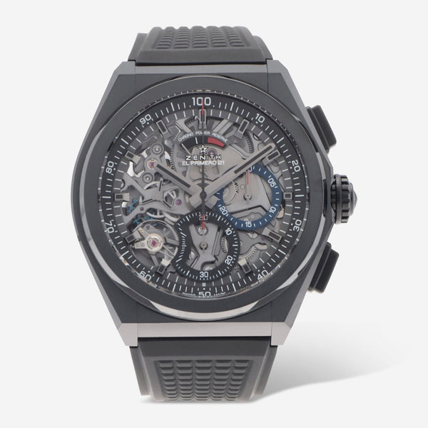 Zenith Defy El Primero 21 Ceramic Automatic Men's Watch 49.9000.9004/78.R782 - THE SOLIST - Zenith