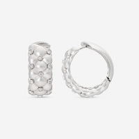 Zydo 18K White Gold Grey Diamond Cushion Earrings M22 - THE SOLIST - Zydo