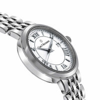 Carl F. Bucherer Adamavi Date Stainless Steel Quartz Women's Watch 00.10315.08.15.21 - ShopWorn