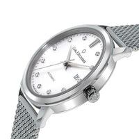 Carl F. Bucherer Adamavi Date Diamond Stainless Steel Women's Automatic Watch 00.10320.08.17.22 - ShopWorn