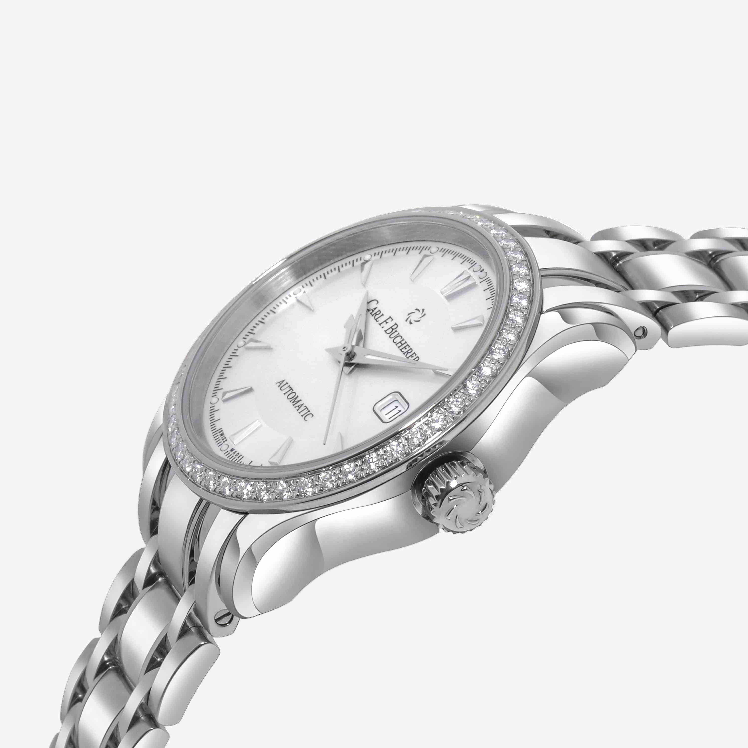 Carl F. Bucherer Diamond Manero Autodate 30mm Automatic Women's Watch 00.10911.08.13.31 - THE SOLIST