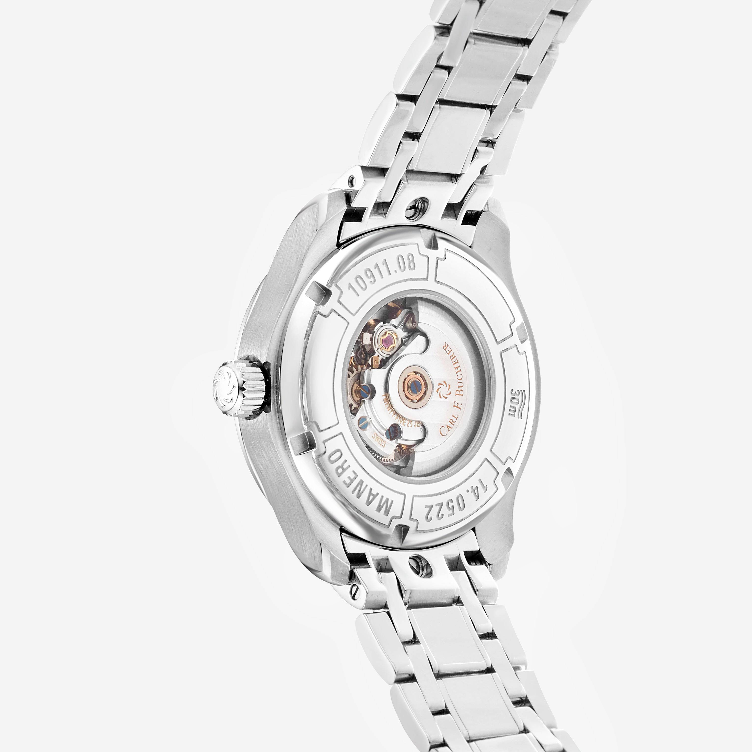 Carl F. Bucherer Diamond Manero Autodate 30mm Automatic Women's Watch 00.10911.08.13.31 - THE SOLIST