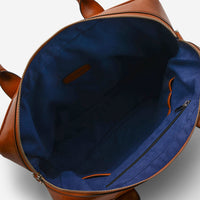 S.T. Dupont Derby Brown Leather Portfolio Laptop Briefcase 181173 - ShopWorn