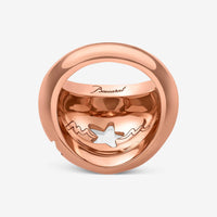 Baccarat 18K Gold Plated on Sterling Silver, Crystal Heart And Star Statement Ring 2812870 - THE SOLIST