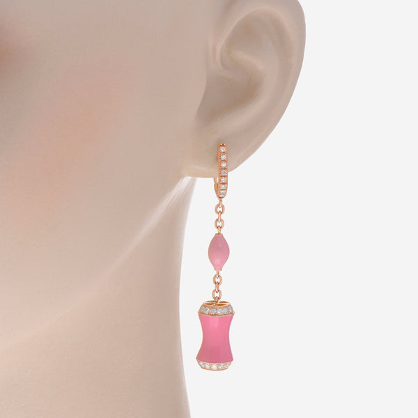 Zydo 18K Rose Gold Diamond 1.63ct. tw. Drop Earrings 39619 - ShopWorn