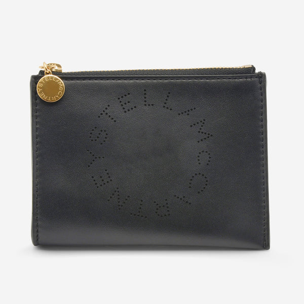 Stella McCartney Logo Vegan Leather Wallet - ShopWorn