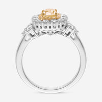 Gregg Ruth 18K Gold, 0.60ct. tw. Fancy Yellow Diamond and 0.70ct. tw. White Diamond Engagement Ring Sz. 6.5 602125 - THE SOLIST
