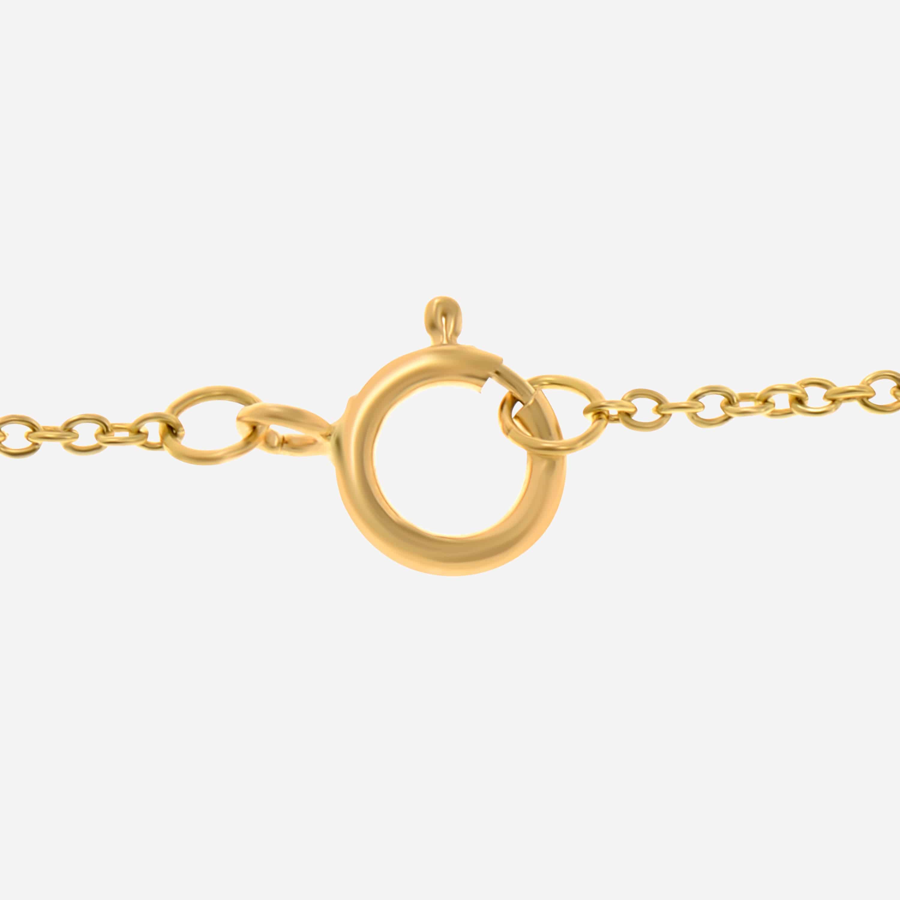 SuperOro 18K Yellow Gold, Multi Sapphire 4.50ct. tw. and Diamond Flower Pendant Necklace - THE SOLIST