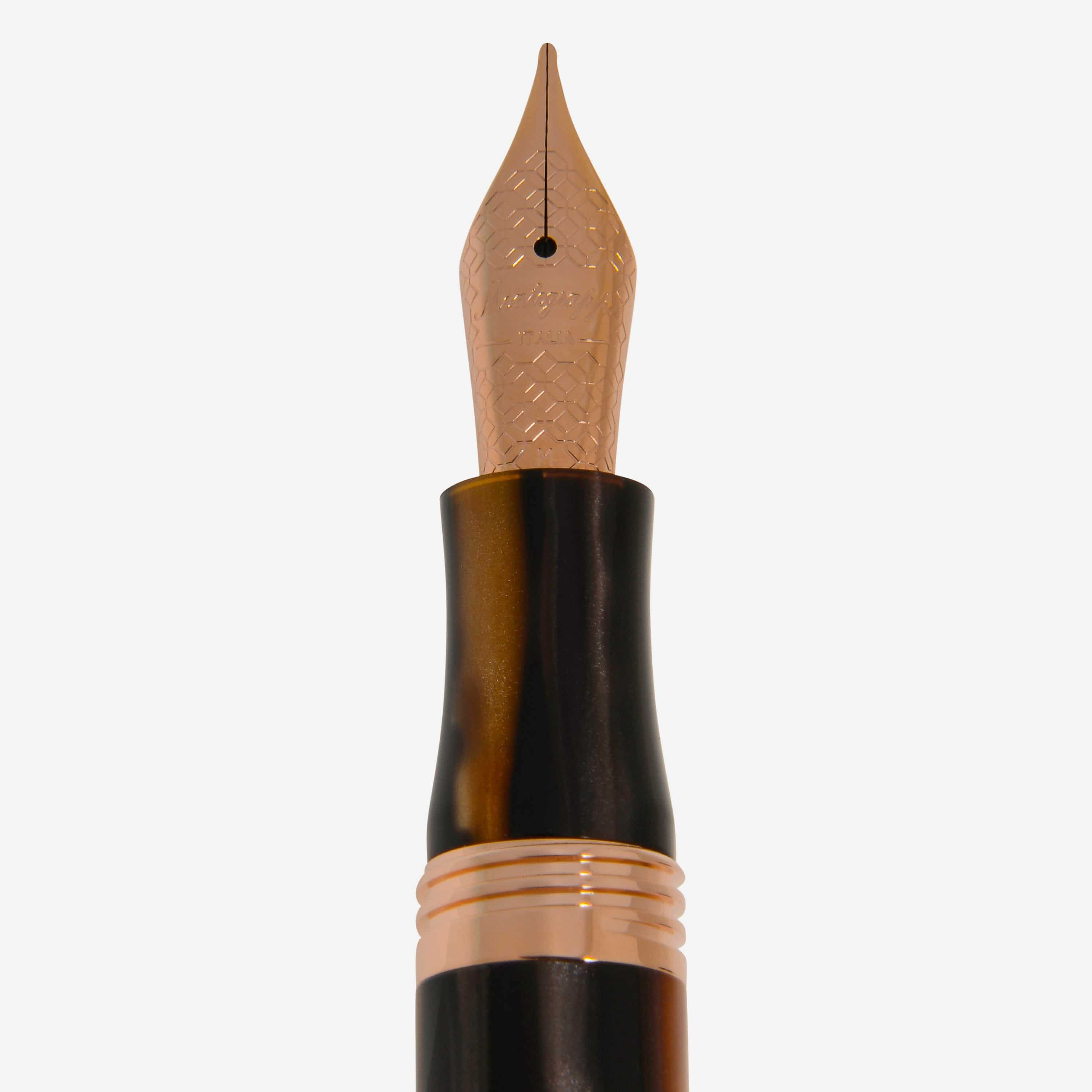 Montegrappa Ducale Brown Fountain Pen (M) ISDUR3RW - THE SOLIST