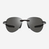 Revo Descend Black & Graphite Rimless Aviator Sunglasses RE116901GY - THE SOLIST