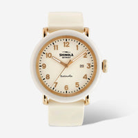 Shinola The AU Yeah Detrola Resin and Gold Unisex Quartz Watch S0120194497 - ShopWorn