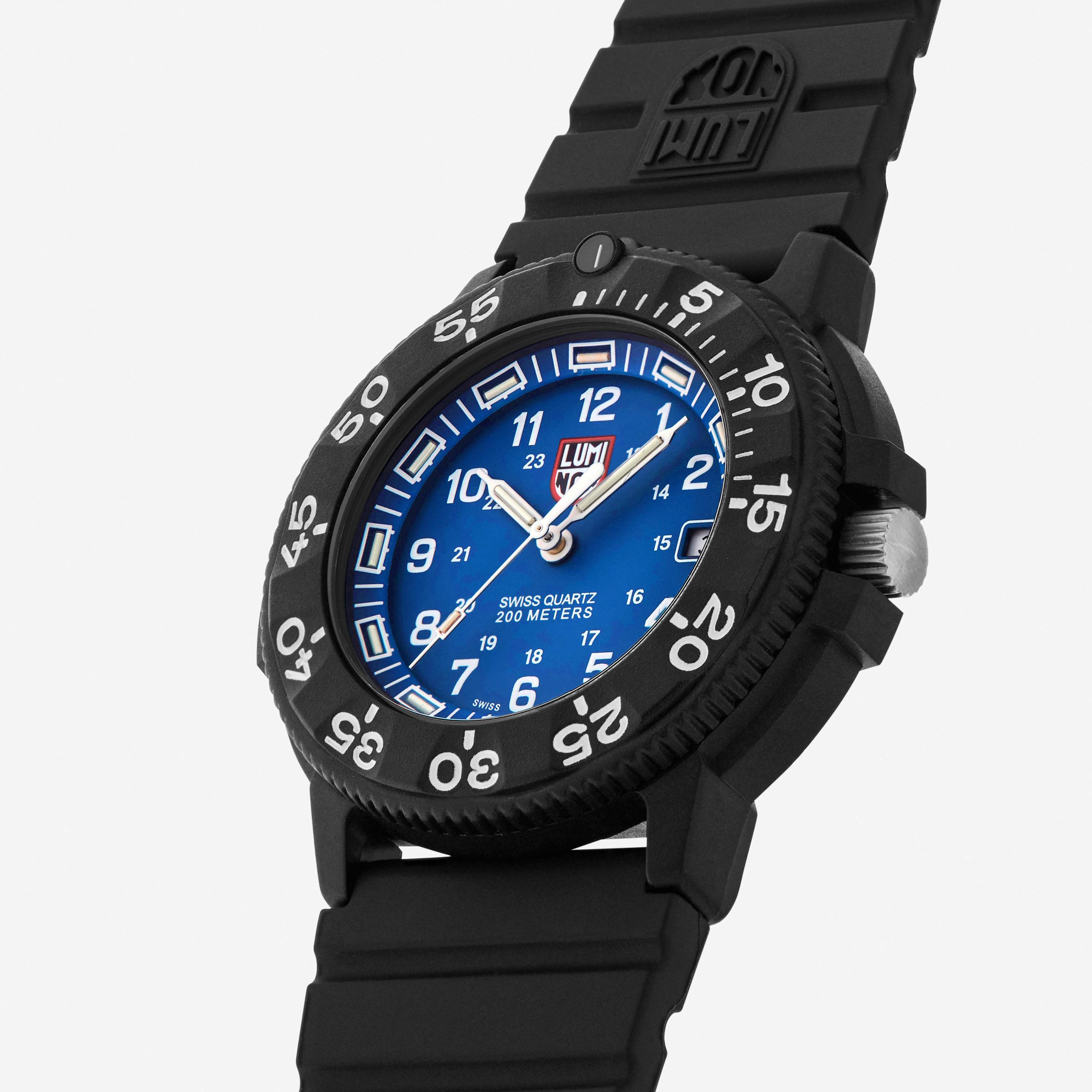 Luminox Navy SEAL 3000 Series Blue Dial 43mm Quartz Men's Watch XS.3003.F