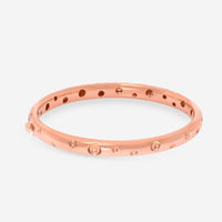 Roberto Coin Pois Moi Luna 18K Rose Gold, Diamond Bangle Bracelet 8883081AYBAX - THE SOLIST - Roberto Coin